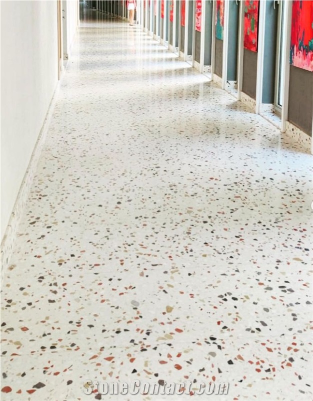 Alanya Ceppo Spring Multicolor Terrazzo Slabs