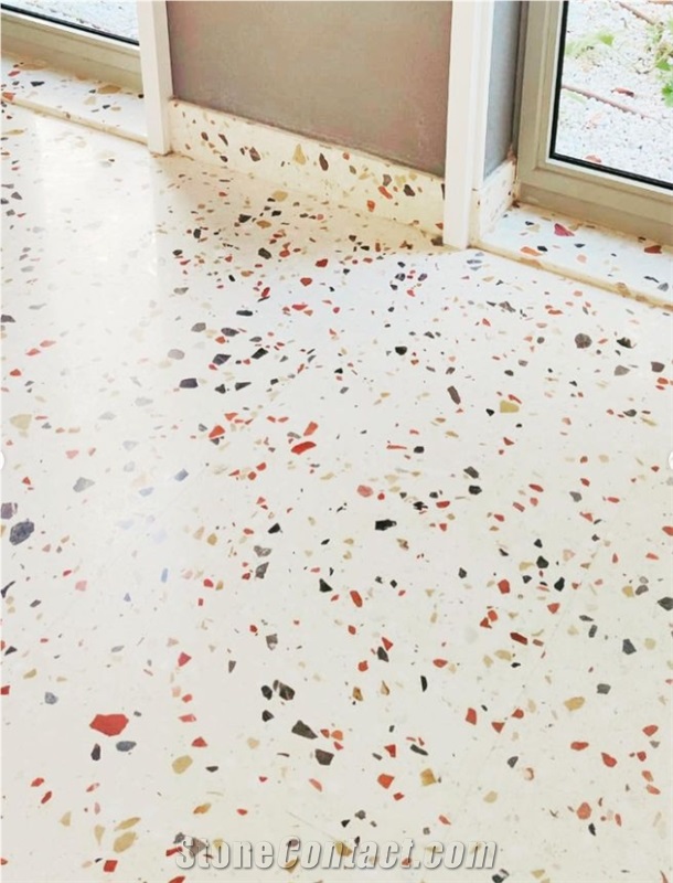 Alanya Ceppo Spring Multicolor Terrazzo Slabs