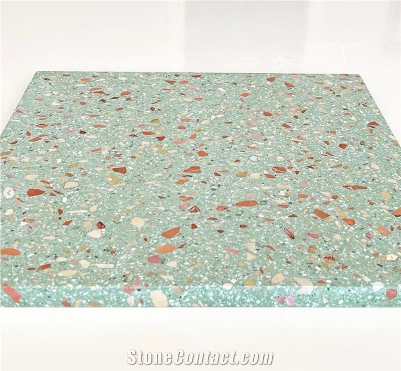 Alanya Springfield Terrazzo Slabs - 0708