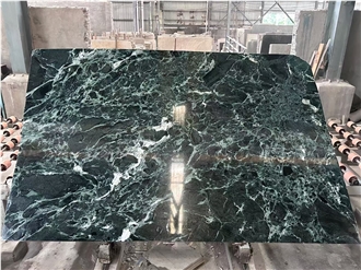 Italian Prada Green Marble Slabs For Interier Use