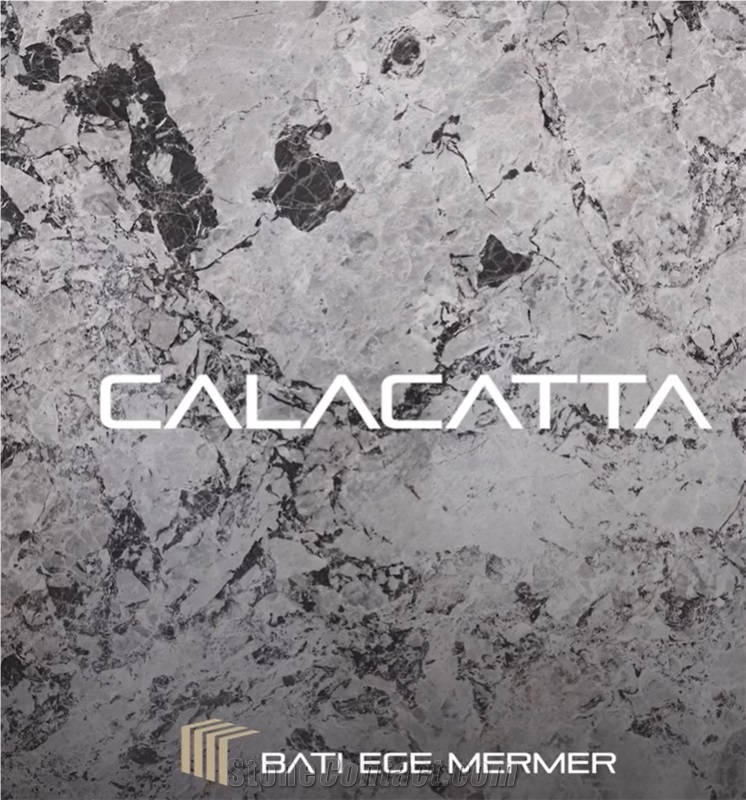 Tundra Zebra Marble (Calacatta Gray Marble) Quarry