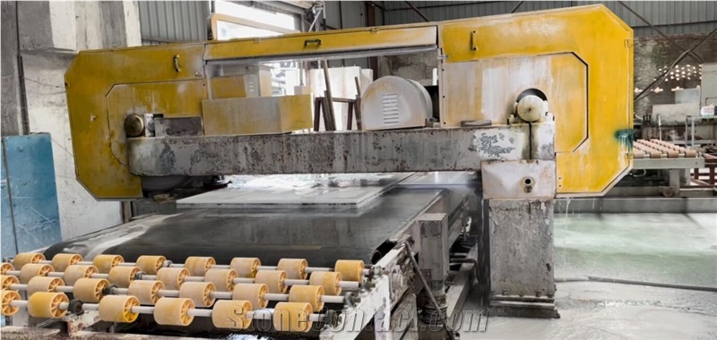 MARBLE/GRANITE PAIRS OF CUTAWAY MACHINES (DOUBLE BELTS TYPE)