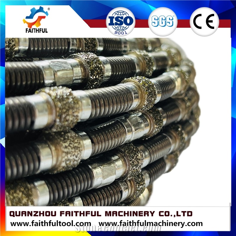 Diamond Wire Saw For Marble And Limestone 12.2Mm