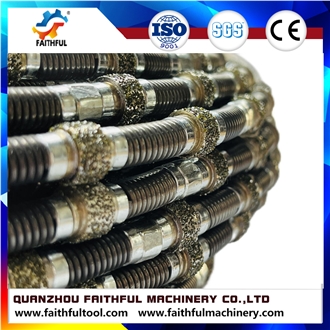 Diamond Wire Saw For Marble And Limestone 12.2Mm