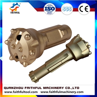 DTH Bit 76Bit Front Button3*12 Tooth Angle45° DTH Bit 76Bit Front Button3*12 Tooth Angle45°