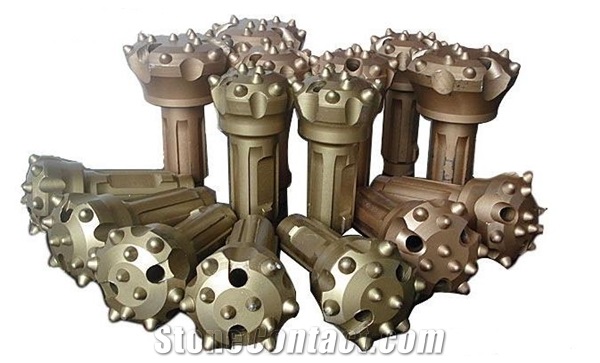 DTH Bit 76Bit  Front Button3*12  Tooth Angle45°