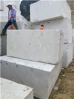 Vietnam White Marble Block Cheap Price From Quarry Owner