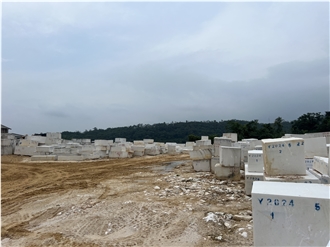 Vietnam White Marble Block Cheap Price From Quarry Owner