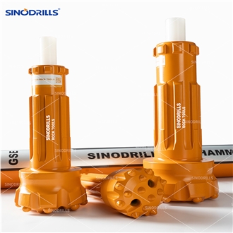 Sinodrills DTH Drill Rock Button Bit For DHD350 DHD360 Shank