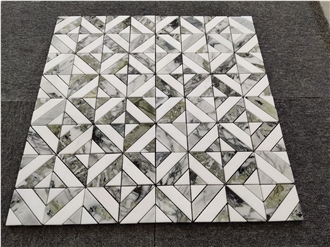 Emeral Green Marble Mosaic Tiles