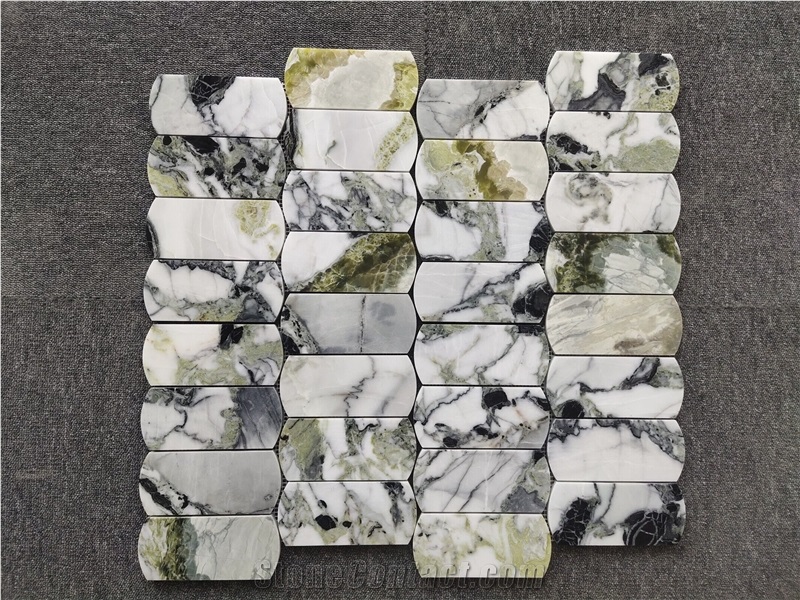 Jade Marble Mosaic Tiles