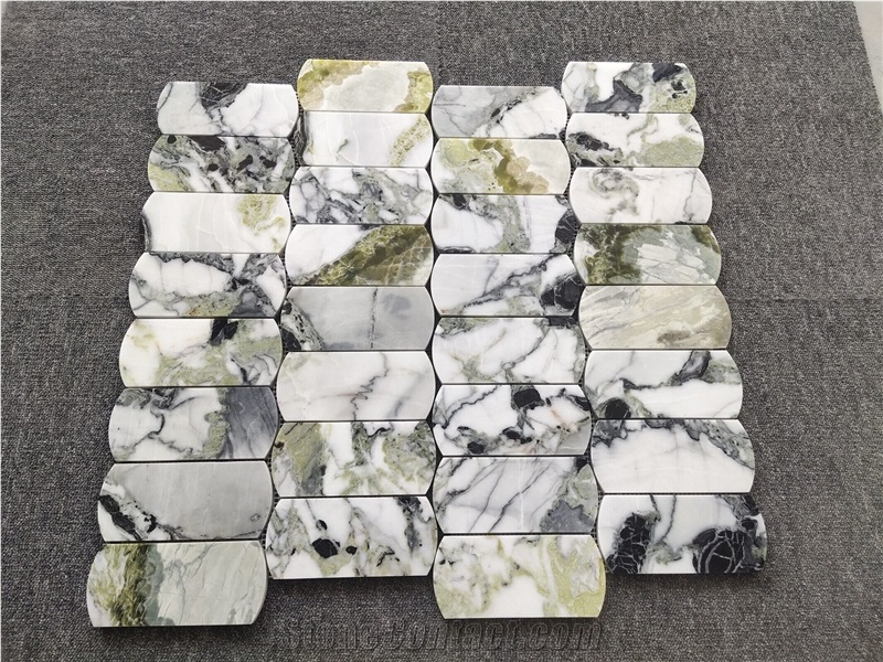 Jade Marble Mosaic Tiles