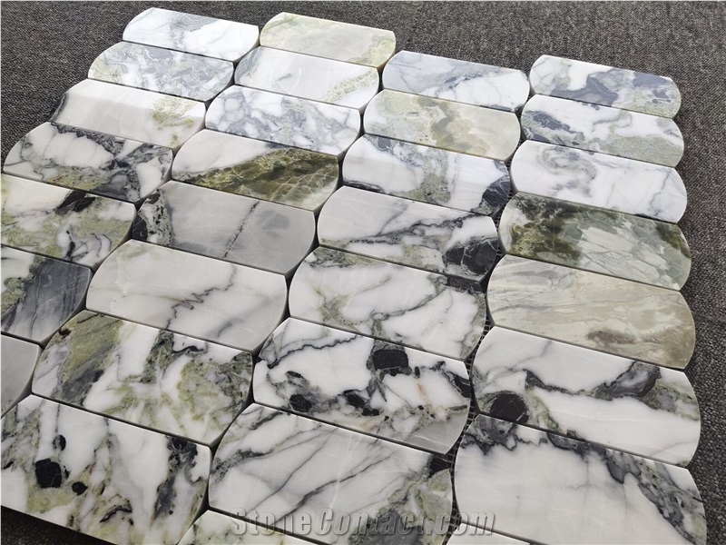 Jade Marble Mosaic Tiles
