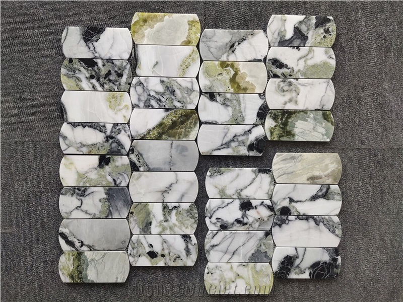 Jade Marble Mosaic Tiles