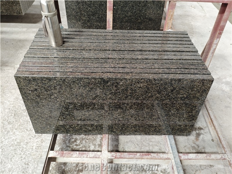 Verde Uba Tuba Granite Countertops Polished