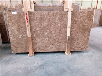 Light Emperador Marble Slab Tiles