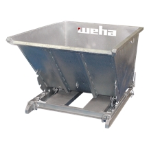 Mobile Tipping Container 0,8 M³- Collapsible Dumpster