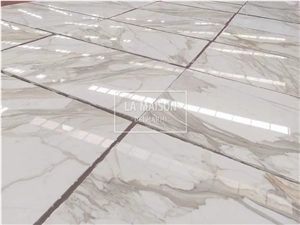 Calacatta Golden Marble Composite Laminated Honeycomb Slabs