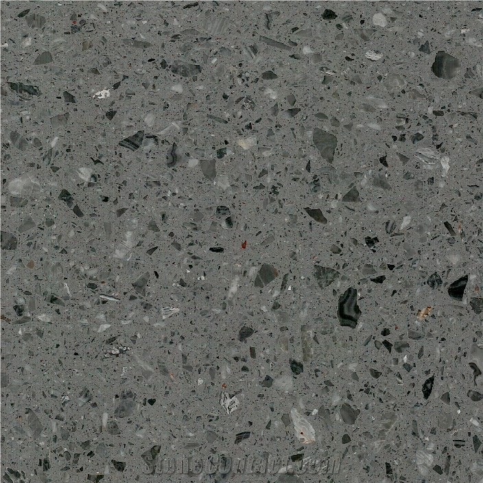 High Performance Inorganic Terrazzo - Grey Series