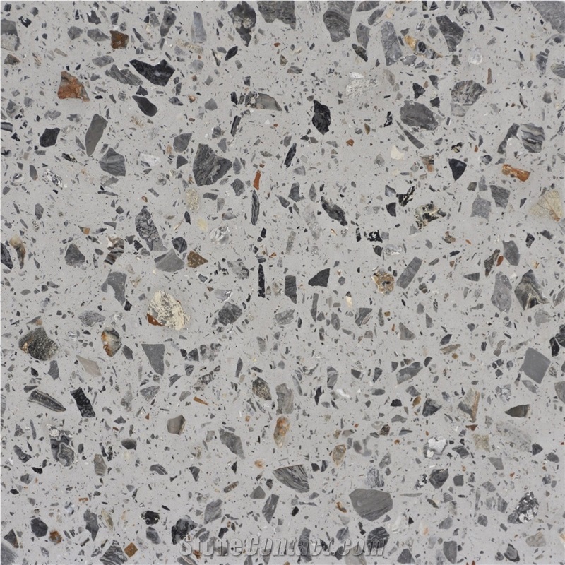 High Performance Inorganic Terrazzo - Grey Series