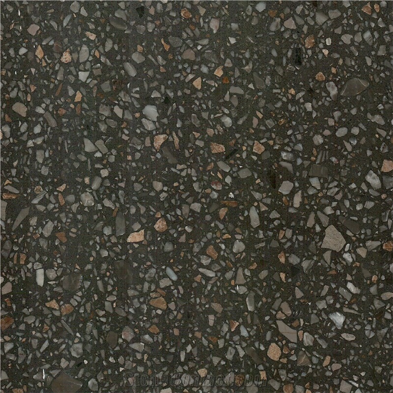 High Performance Inorganic Terrazzo - Grey Series