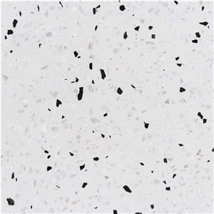 High Performance Inorganic Terrazzo - White Series