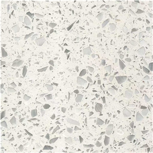 High Performance Inorganic Terrazzo - White Series