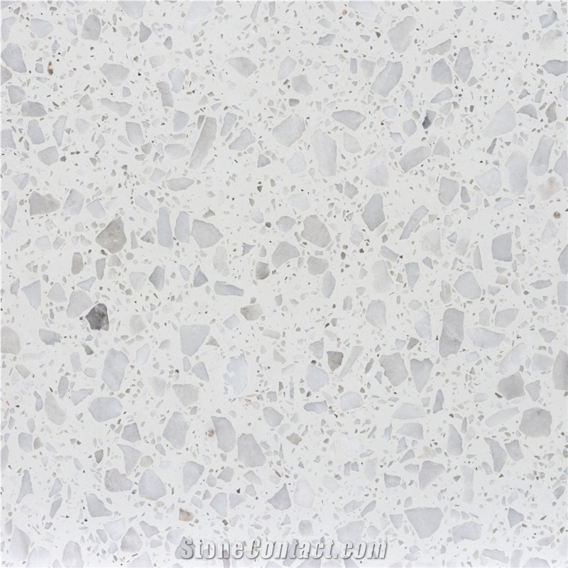 High Performance Inorganic Terrazzo White Series