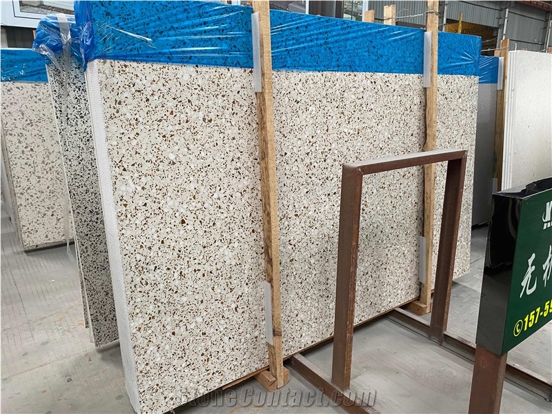 High Performance Inorganic Terrazzo - Yellow Series