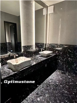 Optimustone Terazzo Commercial Counters,Prefabricated Solid Basin