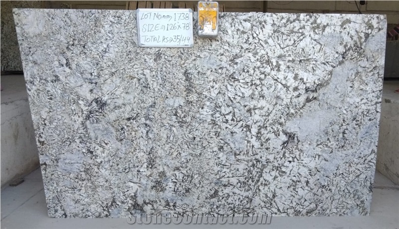 Alaska Blue Flower Granite Polished Gangsaw Slabs