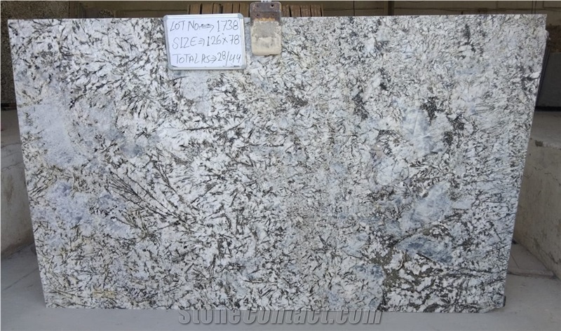 Alaska Blue Flower Granite Polished Gangsaw Slabs