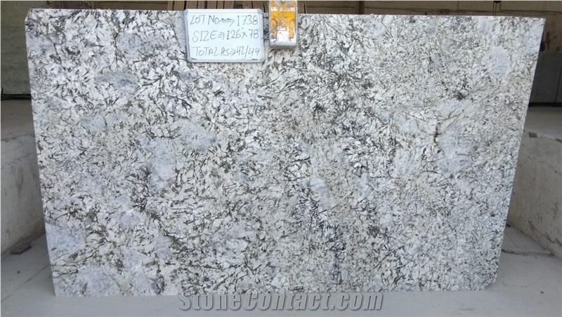 Alaska Blue Flower Granite Polished Gangsaw Slabs