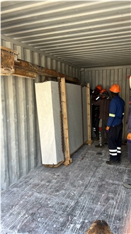 Bianco Namibia White Marble Slabs, Royal White Slabs Tiles