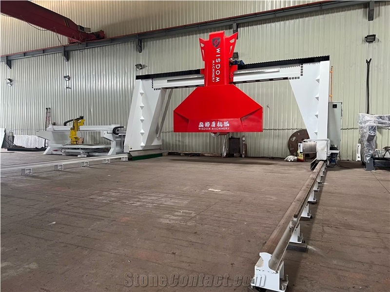 Granite Marble Stone Quarry Gantry Block Rock Cutting Machine Saw