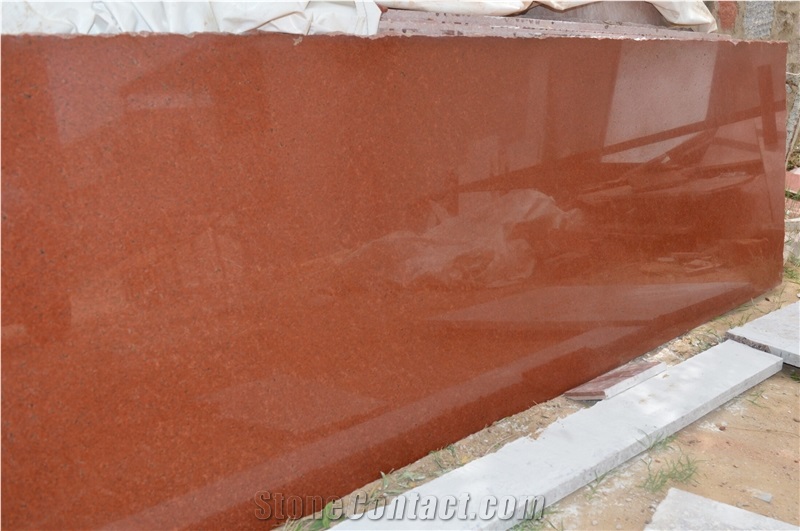 Lakha Red Granite Slabs