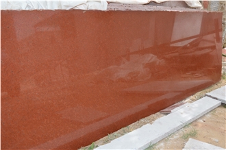 Lakha Red Granite Slabs