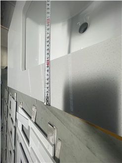 Artificial Pure White Quartz Vanity Tops