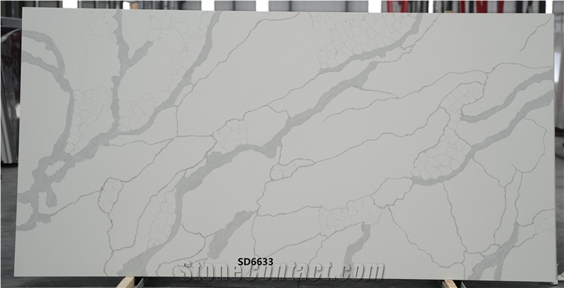 Calacatta Quartz Engineered Stone Slabs