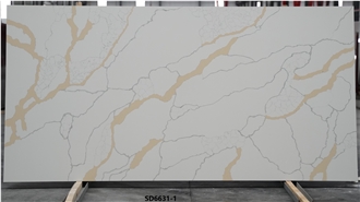 Calacatta Quartz Engineered Stone Slabs