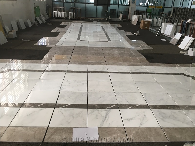 ELEVATOR LOBBY FLOOR STONE Waterjet Medallions