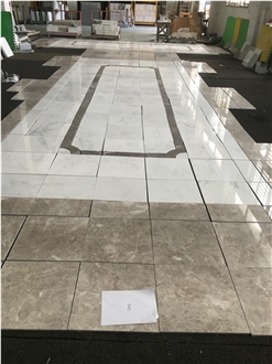 ELEVATOR LOBBY FLOOR STONE Waterjet Medallions