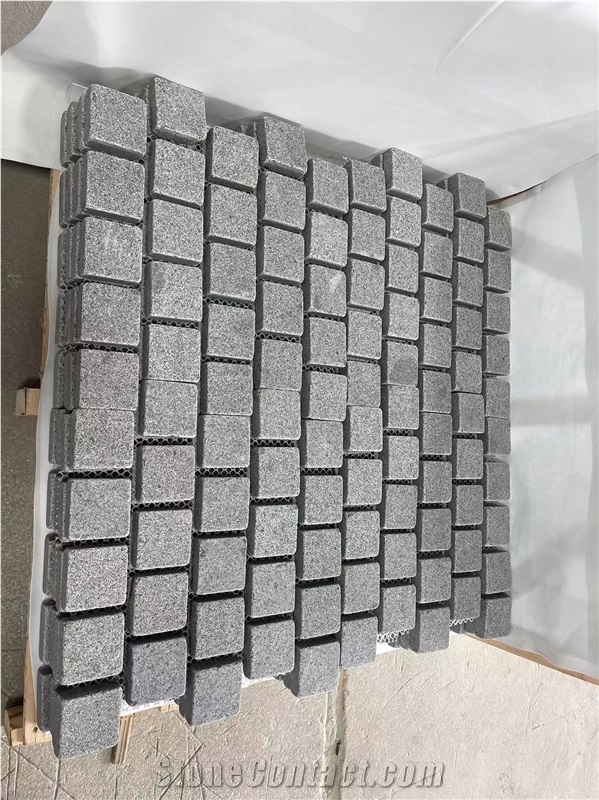 G641 Granite Mesh Paving Stone