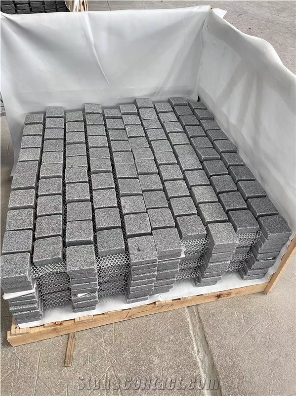 G641 Granite Mesh Paving Stone