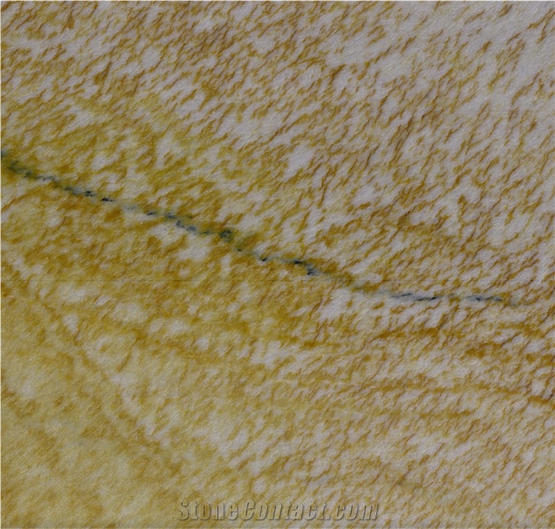 Gold Landscape Paintings Quartzite Slabs