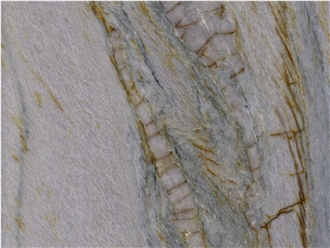 Gold Landscape Paintings Quartzite Slabs
