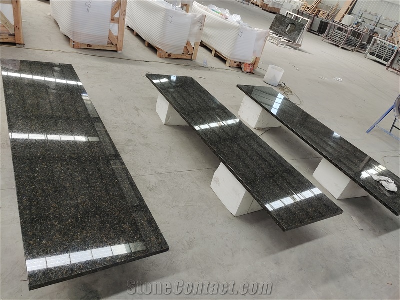 Verde Ubatuba Granite Commercial Counters