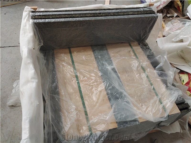 Verde Ubatuba Granite Threshold Tiles