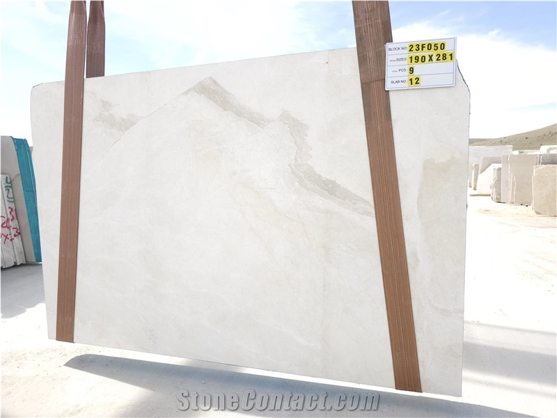 Vanilla Beige Marble Slabs 23F050