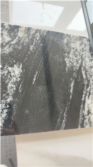 China Cosmic Black Royal Ballet Black Granite Slabs